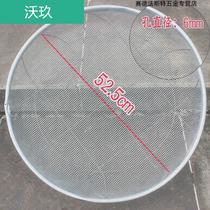 Gardening sieve Earth sieve round hand held particle sampling filter sand stone screen strong large durable wire wire