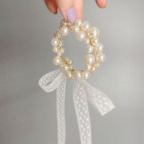Bride bridesmaid group wrist flower advanced sense Super fairy pearl bracelet hipster Mori flower wedding sister group