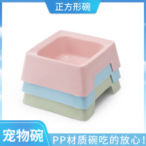 Pet food bowl Plastic single bowl Pet food bowl Dog food bowl Dog bowl Cat bowl Pet food bowl