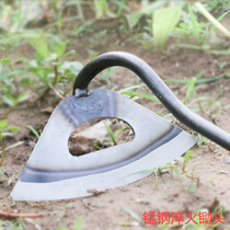  Hoe weeding special household all-steel vegetable dual-use hollow hoe Agricultural wasteland shovel grass tool weeding artifact