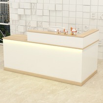 Cashier shop small new simple modern bar clothing Barber shop Beauty salon Hotel cashier table counter