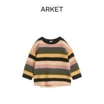 ARKET Girls blend gradient color striped knit cardio-weaters 2022 early spring new product 1045657001