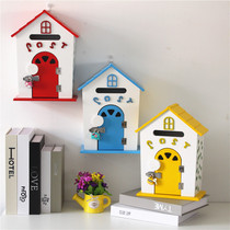 Psychological Consulting Room mailbox Creative Personality Info Creative Cabin Cottage can be invoiced