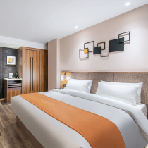 Santa Ferro Guesthouse Hotel Rooms Apartments Folk Furniture Bed Business Light Lavish Quick And Large Bed Double Mark Full Set