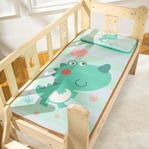 Crib mat for childrens kindergarten nap special straw mat baby ice silk mat breathable summer double-sided mat