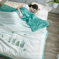 Merkatz Ice Embroidery Summer Cool By Summer Cool Air Conditioning By Heather Water Washable Single Spring Autumn By Thin