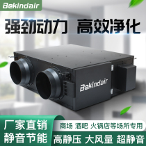 Bekati two-way flow fresh air ventilator household central whole house system formaldehyde removal purifier commercial new fan