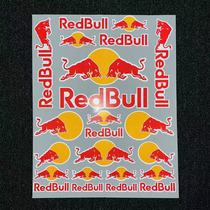 Red Bull Red Bull Sticker Motorcycle Car Modified car sticker Body Sticker Reflective Sticker Waterproof Sticker Helmet Decal
