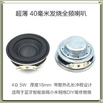 40MM1 5 inch fever HIFI ultra-thin full-frequency horn 4 Euro 5W Watt neodymium internal magnetic long stroke bass