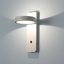 Wall lamp 2021 new bedroom creative simple modern minimalist designer led with switch bedside wall lamp