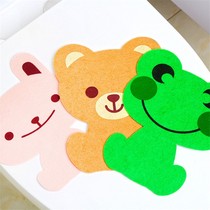 Toilet Creativity Cartoon Toilet appliation Thickened Deodorant Toilet stickup toilet room Elimination of deodation
