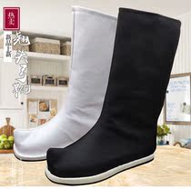 Costume boots upturned dance cos Hanfu inner increase men and women Chinese soap boots Bow shoes Wedding shoes Officers and soldiers photography boots