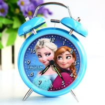 Girls clock imitation machinery Home mute Acoustic Raw Ice Age alarm clock Aisha Princess Aitha Childrens baby