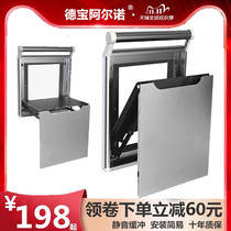  Folding shoe stool and chair Wall-mounted wall-mounted household door entrance aisle shoe stool and chair shaking sound aluminum alloy