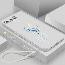 Huawei Glory 9 mobile phone shell Honor Glory play 9a straight edge liquid silicone STF-AL10 lens All-inclusive Glory 9a fashion men and women STF-TL1O new product sft-