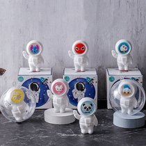 Astronaut car ornaments mosquito repellent buckle cartoon cute flash car carrying aromatherapy Jewelry Crafts children gifts