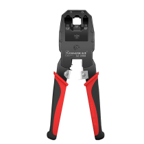 Shanze network crimping pliers Single and double crimping pliers Engineering grade crystal head Home network cable pliers stripping and cutting knife net