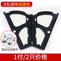 New shoe rack shoe cabinet flip frame flip board single layer skeleton layer hidden hardware plastic accessories