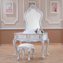 Eurostyle dresser plate minimalist bedroom size family type solid wood makeup cabinet table mirror stool combination