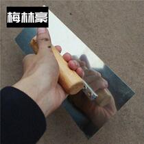 Stainless steel fittings pressure plate peripheral squid special shovel teppanyaki plate barbecue small shovel cooking fried meat