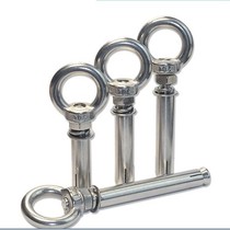 304 stainless steel lifting ring expansion screw with ring adhesive hook ceiling expansion bolt M6M8M10M12M14