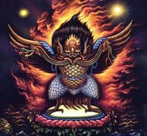  Recite the Heart Mantra of Dapeng Golden Winged Bird on behalf of the Scriptures(100 million times)