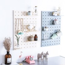 Cave board bookshelf ordering wall storage rack for cosmetics shelf Wall without holes to decorate dormitory bedroom