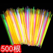 Fluorescent stick luminous bracelet bracelet handring disposable concert gathering event Annual Meeting One children Decorative Props