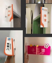 Acrylic class card classroom card plexiglass floor card making UV flat printing acrylic board UV customization