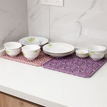 Kitchen Sink Litter Filter Silicone Heat Insulation Mat Dishwashing Pool Universal Wash Water Drain anti-block large number washing basin