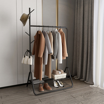 Simple bedroom coat rack home small hanging clothes bag rack floor bedroom door rack simple modern