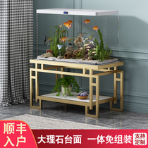 Fish tank cabinet bottom cabinet base cabinet fish tank shelf load-bearing metal bottom frame Fish tank table living room turtle tank frame custom