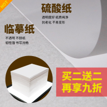 Imitation paper Sulphuric Acid Paper Copy A4 Sketch Coil Steel Pen Character special A3 Translucent Sketching sketching soft and thin paper depictions Painting Art Hard Pen Writing Brush Calligraphy Retro write paper thickening