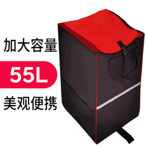 Shopping bag large capacity folding cabbage buy car cart Oxford cloth supermarket hand cart trailer portable