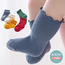 Baby socks Spring and Autumn Cotton Childrens stockings Newborn baby stockings
