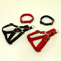 Single pet chest harness Item Circle Traction Rope Pooch Vest Type Neck Collar Small Dog Collar Neck Ring Walk Dog Rope