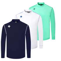 Golf clothing men's 240g warm outdoor sports bottoming shirt high collar long sleeve T-shirt GOLF men's jersey