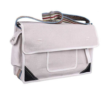 Electricity bag thickened canvas large small multifunctional hardware kit wear-resistant repair bag White enlarged