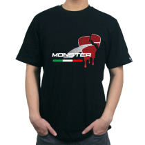 KODASKIN Ducati MONSTER MONSTER 696 796 797 Casual Motorcycle Print T-shirt Men