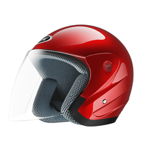 Electric battery car helmet gray red male Lady Four Seasons universal cute autumn and winter warm half Helmet helmet full helmet