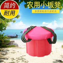 Tea picking strawberry stool planting garlic Pier leggings butt stool agricultural cushion plastic stool lazy bench