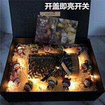 Handmade wish bottle love letter capsule small note Love letter diy letter paper to send girlfriend confession birthday gift 520 pills