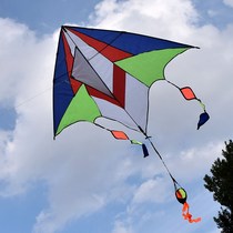 Diamond monkey kite Weifang large high-grade kite breeze easy to fly children Adult new personality with tail floating kite