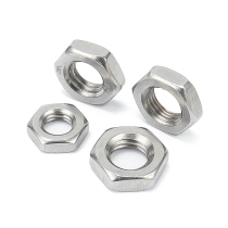 304 stainless steel hexagon thin nut 316 thin nut flat thin screw cap M3M4M5M6M8M10M12M20