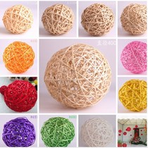 Rattan ball Willow ball dry branch decoration ball mall decoration kindergarten school corridor bar hanging decoration photography props