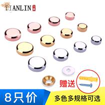 Screw cap covered furnishing rose gold cap cover Ugly Commercial Work Cover Gold 8 Roth Decorative Copper