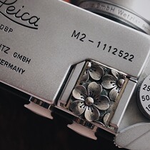leica Leica m10 m10rx100v Camera Hot Shoe Cover Protective Cover Sakura Sterling Silver Japan