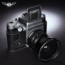 Original leather PENTACON six TL pan Taikang 6 TL camera bag leather case protective cover handmade cowhide