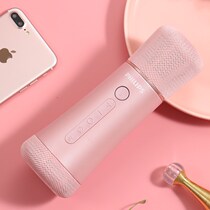 (Hi-fi speaker) microphone audio integrated microphone for singing bar National K song artifact wireless home singing children TV karaoke live broadcast special Family set
