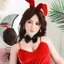 Solid doll Real male silicone female doll Simulation doll Sex toys high-end hand-made plug-in girlfriend